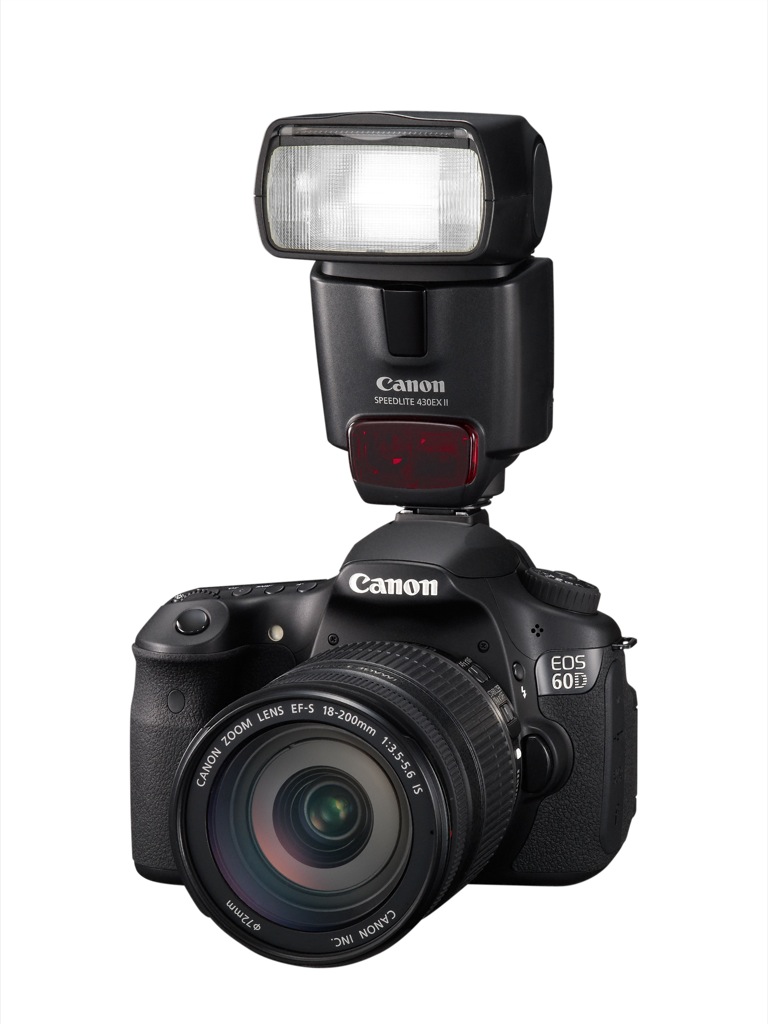 Canon EOS 60D mit Speedlite 430EX II